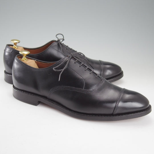 美品★(米)アレンエドモンズ 9.5D【定価￥132,000-★パークアベニュー/Park Avenue】ストレートチップ/カーフ/黒/ALLEN EDMONDS★n491