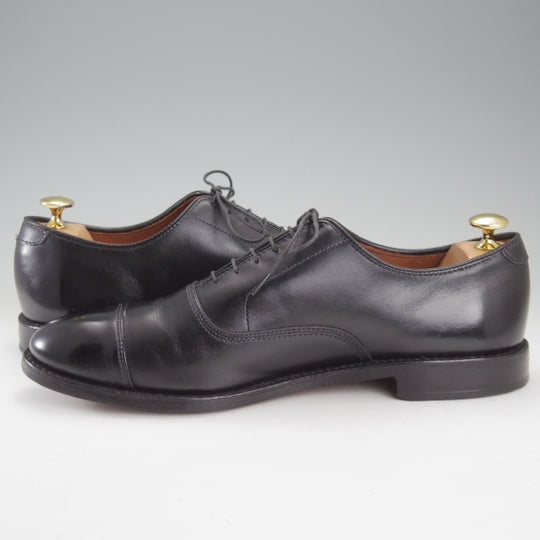 美品★(米)アレンエドモンズ 9.5D【定価￥132,000-★パークアベニュー/Park Avenue】ストレートチップ/カーフ/黒/ALLEN EDMONDS★n491