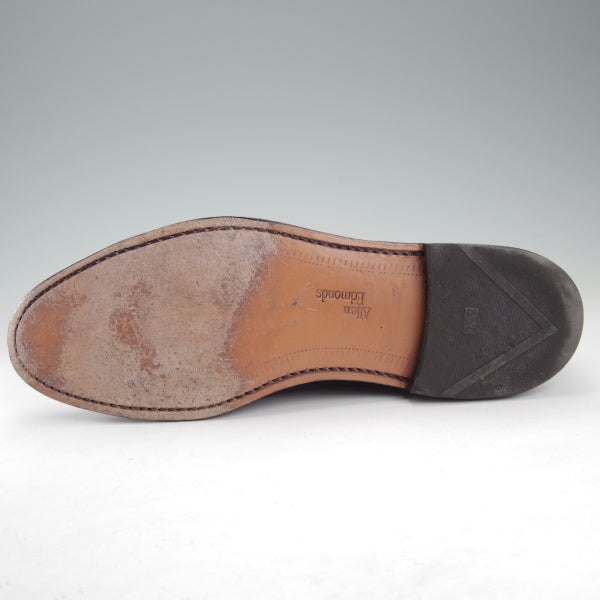美品★(米)アレンエドモンズ 9.5D【定価￥132,000-★パークアベニュー/Park Avenue】ストレートチップ/カーフ/黒/ALLEN EDMONDS★n491