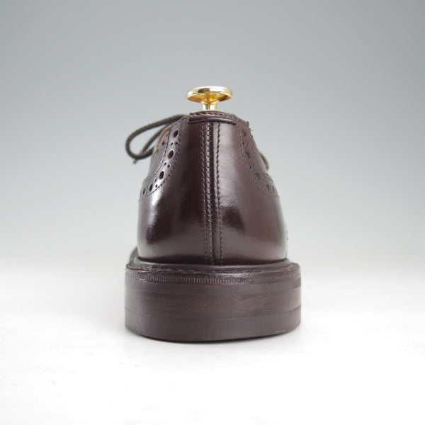 極美品★トリッカーズ SIZE 8【定価￥132,000-★ダイナイトソール/BOURTON/バートン】M5633/カントリーシューズ/濃茶/Tricker's★n492