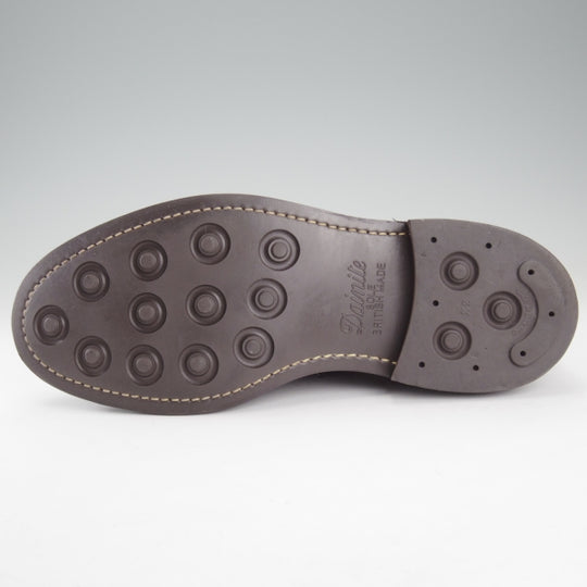 極美品★トリッカーズ SIZE 8【定価￥132,000-★ダイナイトソール/BOURTON/バートン】M5633/カントリーシューズ/濃茶/Tricker's★n492