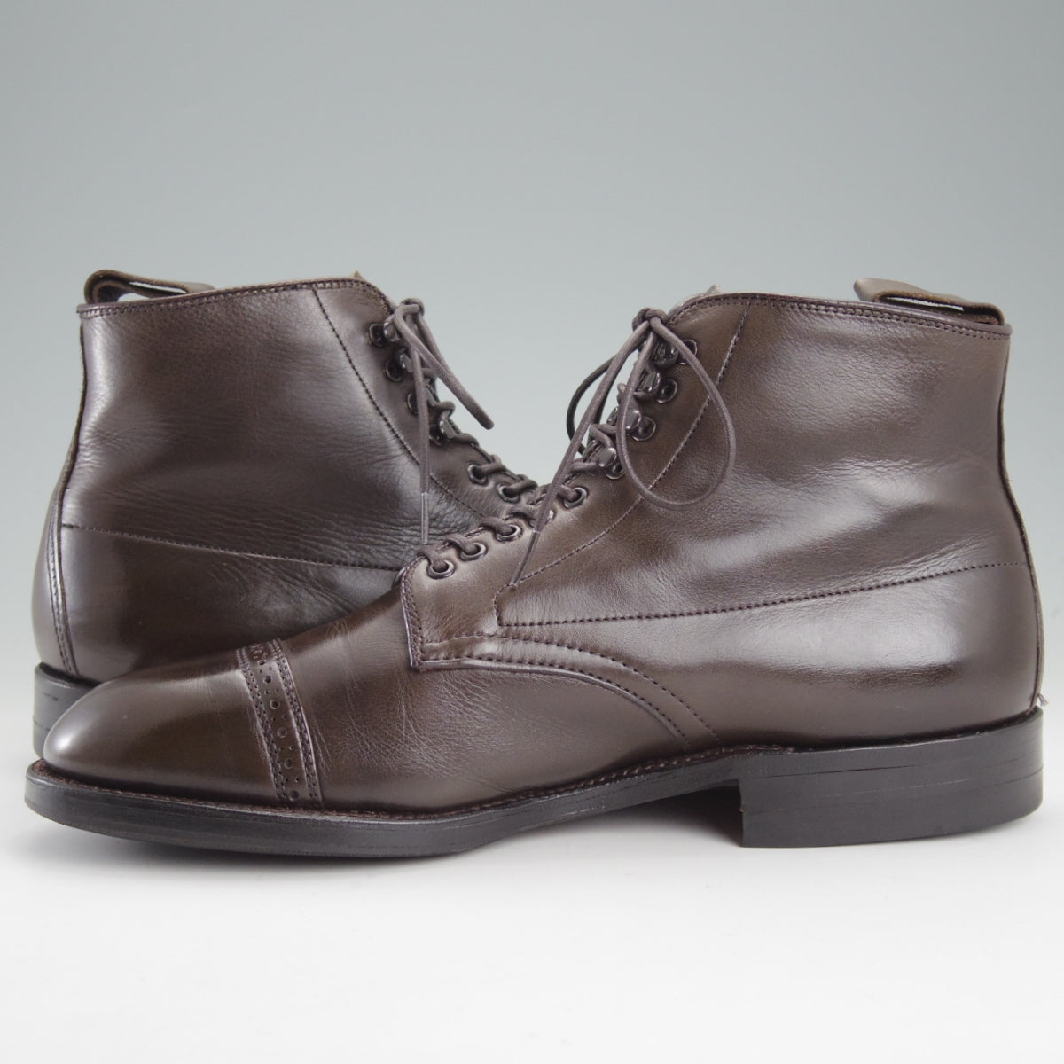 本日出品終了！！76%OFF限界売切最終価格❢グレースコンチネンタル　レザー 中古)オールデン/BAYBROOK別注/86000H//ブーツ/モディファイド