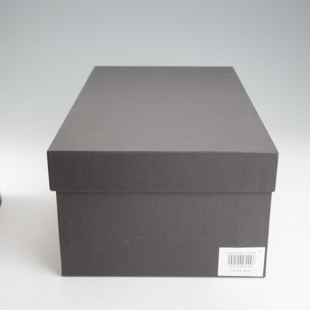 極上★三陽山長 SIZE 7【定価￥99,000-★ストレートチップ/友二郎】R2010ラスト/スエード/黒/メンズ/Sanyo Yamacho★p069