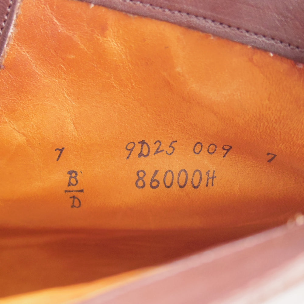 極上★オールデン 7D【現行定価17万円以上★モディファイドラスト/(熊本)BAYBROOK別注】86000H/カーフ/ローデングリーン/ALDEN★n997