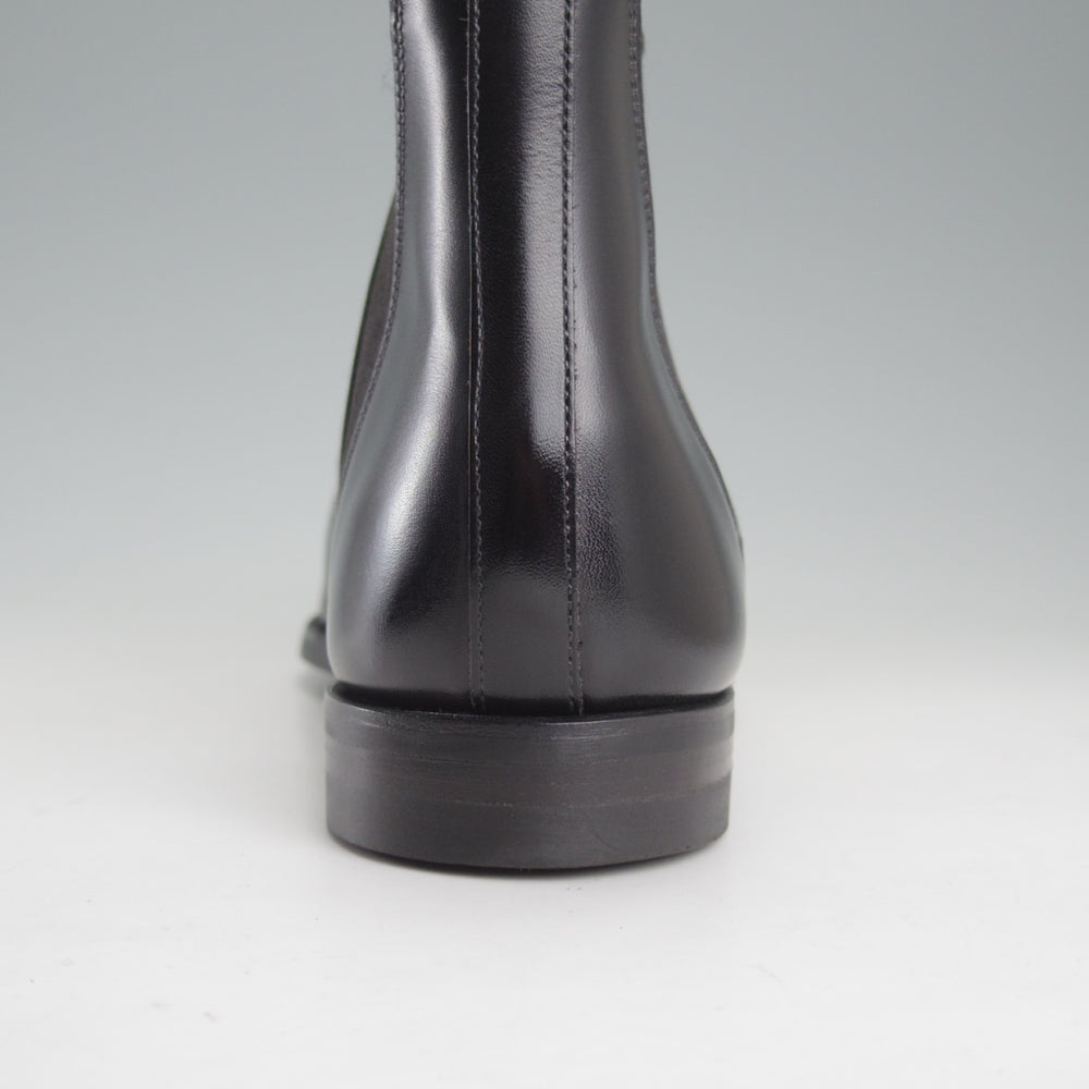 極美品★クロケット&ジョーンズ 7E【定価￥137,500-★サイドゴアブーツ/CHELSEA8】341ラスト/カーフ/黒/メンズ/Crockett&Jones★n998