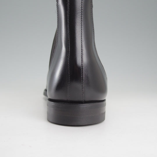 極美品★クロケット&ジョーンズ 7E【定価￥137,500-★サイドゴアブーツ/CHELSEA8】341ラスト/カーフ/黒/メンズ/Crockett&Jones★n998