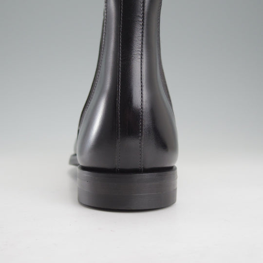 極美品★クロケット&ジョーンズ 7E【定価￥137,500-★サイドゴアブーツ/CHELSEA8】341ラスト/カーフ/黒/メンズ/Crockett&Jones★n998