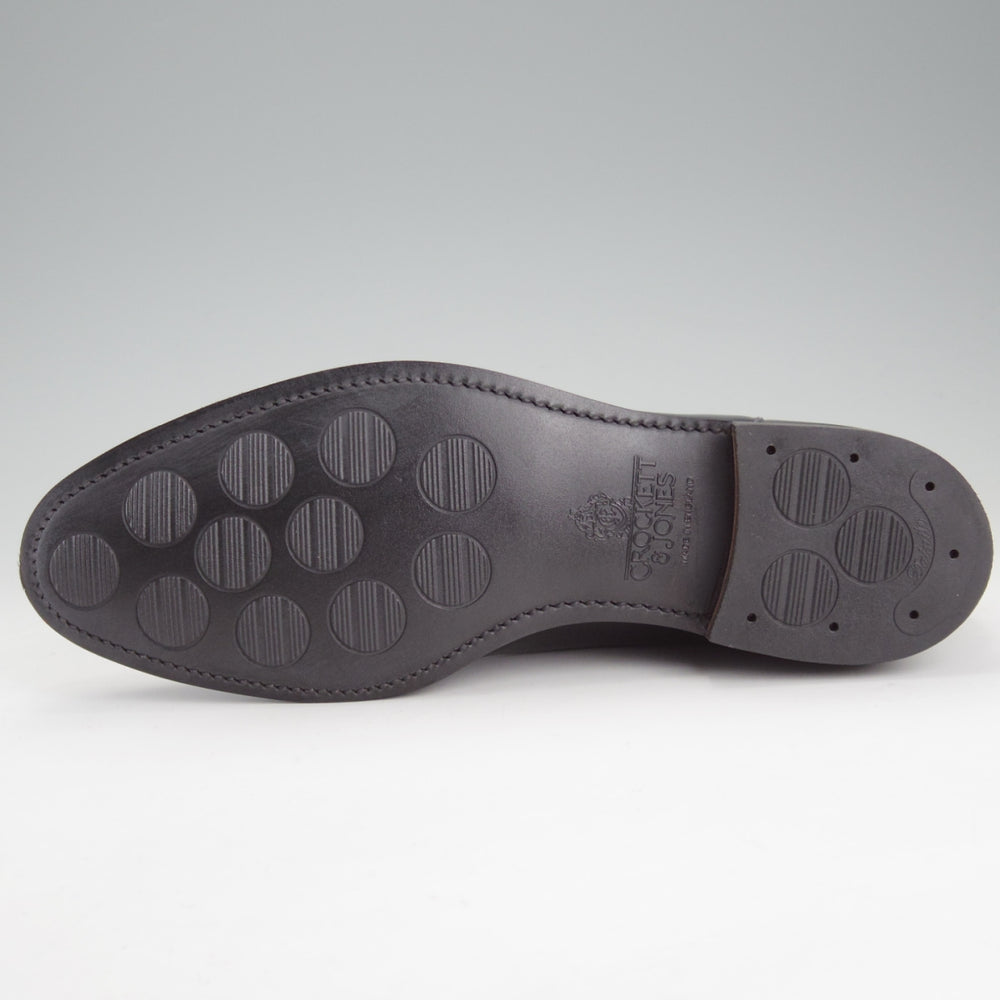極美品★クロケット&ジョーンズ 7E【定価￥137,500-★サイドゴアブーツ/CHELSEA8】341ラスト/カーフ/黒/メンズ/Crockett&Jones★n998