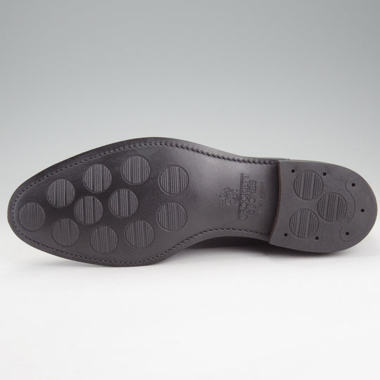 極美品★クロケット&ジョーンズ 7E【定価￥137,500-★サイドゴアブーツ/CHELSEA8】341ラスト/カーフ/黒/メンズ/Crockett&Jones★n998