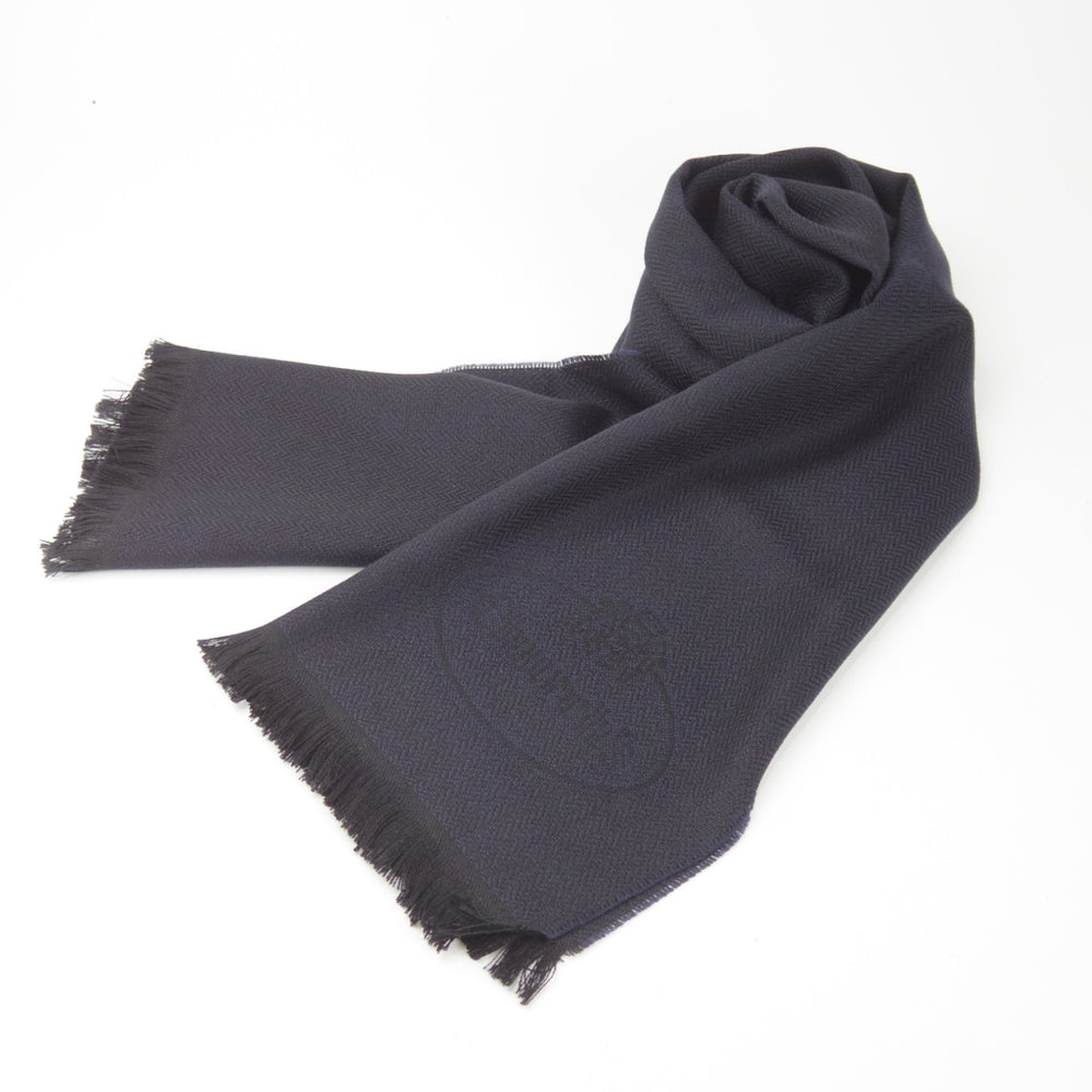 未使用★チャーチ/Church's 【貴重★ストール/マフラー/紺】VIRGIN WOOL/ヴァージンウール★N5967