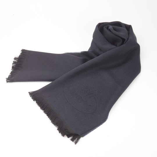 未使用★チャーチ/Church's 【貴重★ストール/マフラー/紺】VIRGIN WOOL/ヴァージンウール★N5967