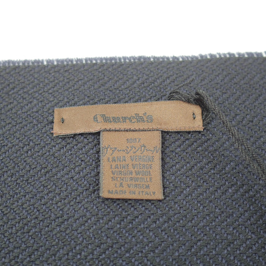 未使用★チャーチ/Church's 【貴重★ストール/マフラー/紺】VIRGIN WOOL/ヴァージンウール★N5967