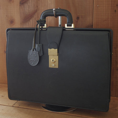 極上★ソメスサドル【定価￥108,000-★エグゼクティブ ダレスバッグ2】メンズ/ビジネス/レザー/ブリーフケース/深緑★N5971