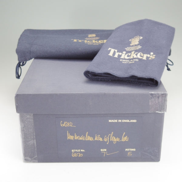 ★トリッカーズ SIZE 7.5【ダイナイトソール仕様★(英)ポールスミス別注/Paul Smith】6670/カントリーブーツ/茶/Tricker's★m958