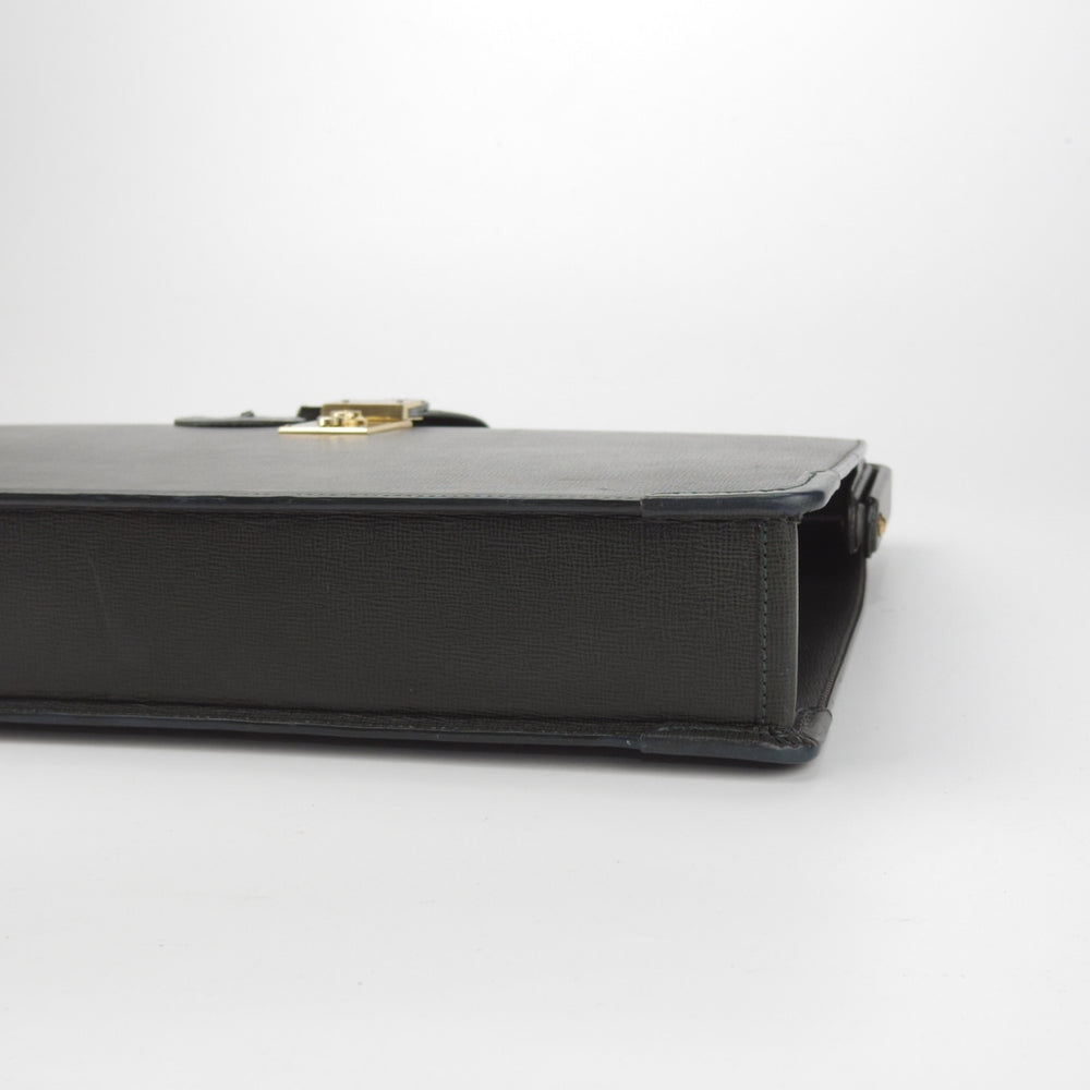 極上★ソメスサドル【定価￥108,000-★エグゼクティブ ダレスバッグ2】メンズ/ビジネス/レザー/ブリーフケース/深緑★N5971