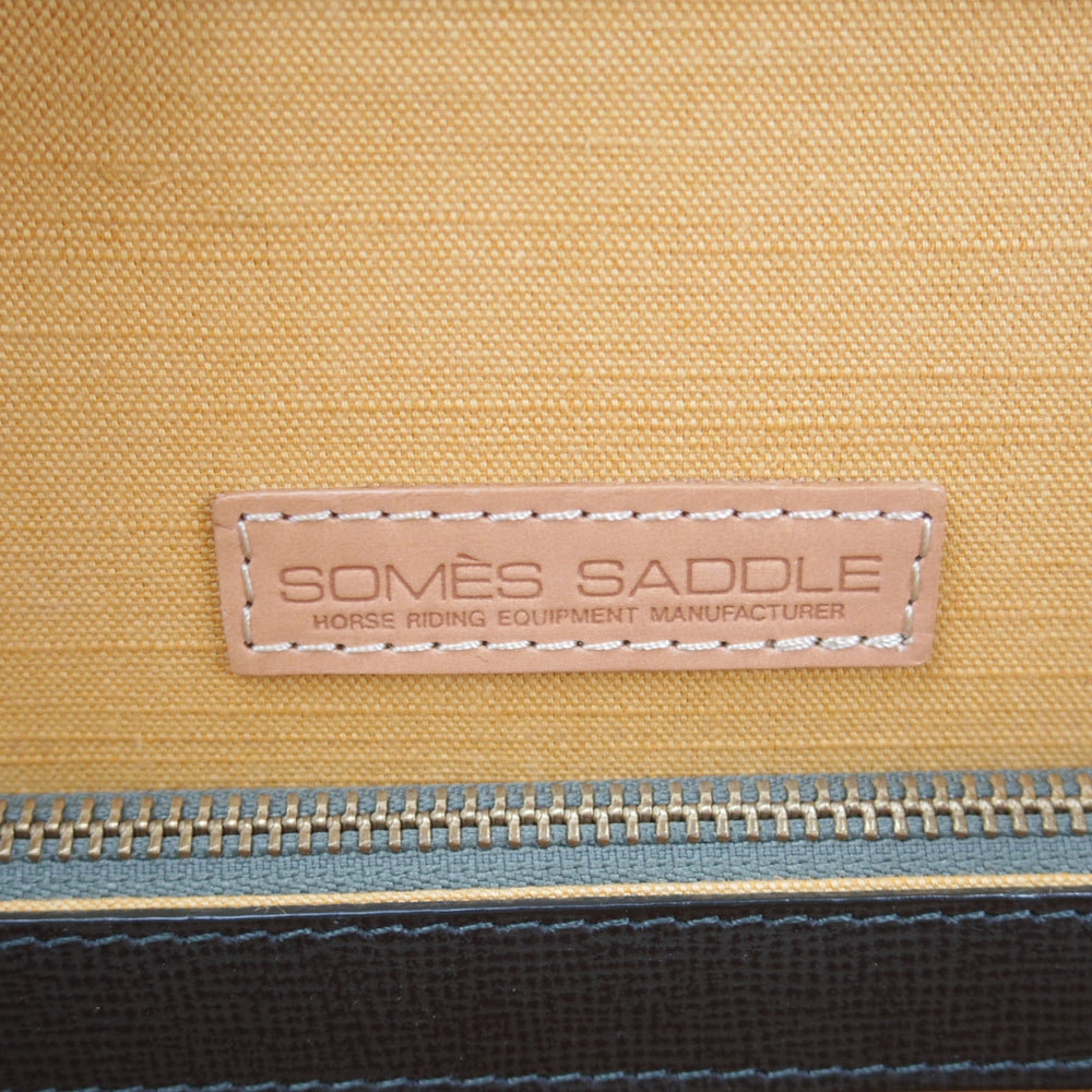 極上★ソメスサドル【定価￥108,000-★エグゼクティブ ダレスバッグ2】メンズ/ビジネス/レザー/ブリーフケース/深緑★N5971