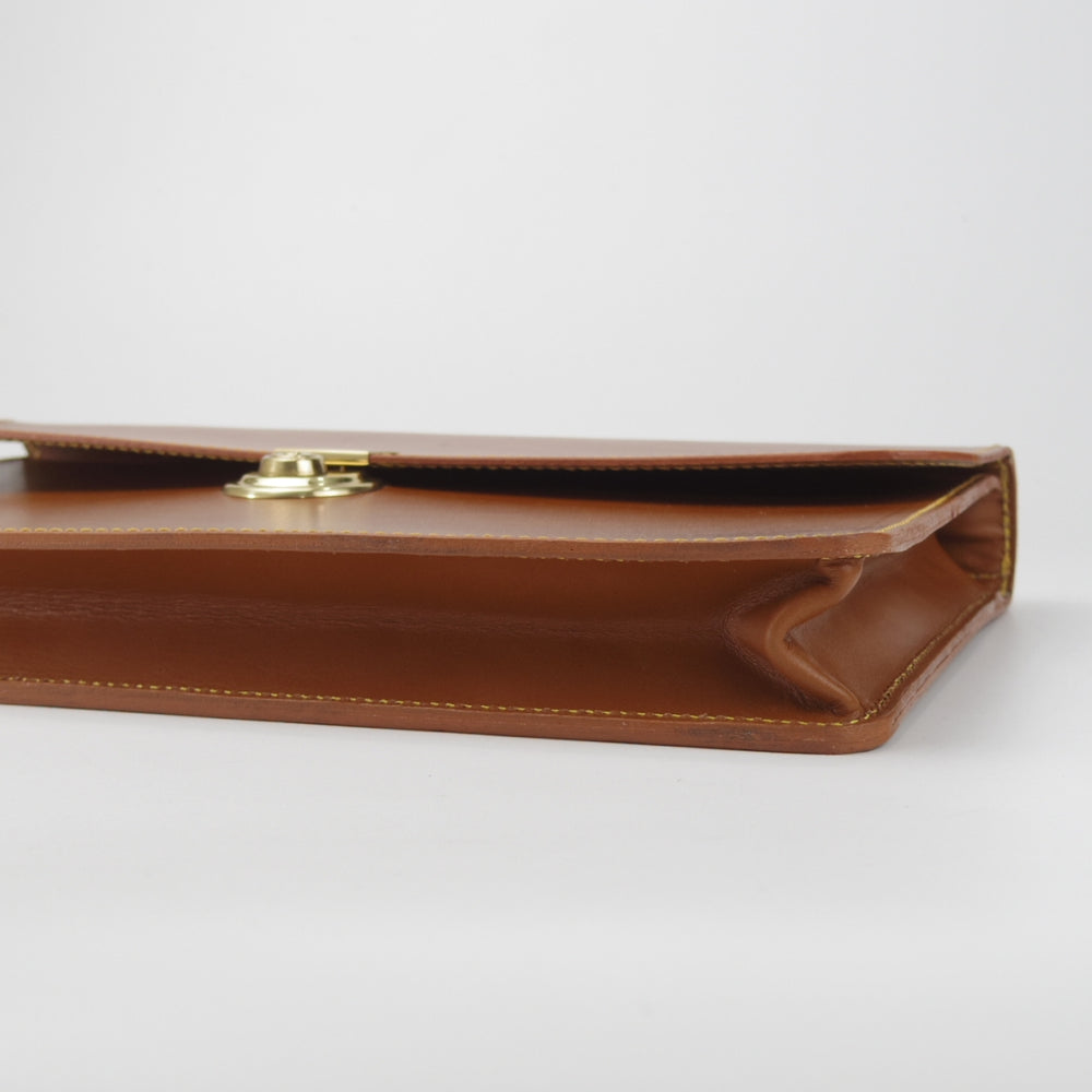 極上★(英)デンツ【英国製★レザー/ブリーフケース】メンズ/ビジネス/バッグ/ロンドンタン/茶/革/鞄/DENTS★N5973