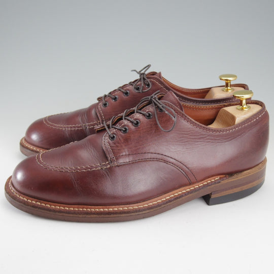 ★オールデン 7.5D【現行定価17万円以上★インディーOX/4002/クロムエクセルレザー】Uチップ/トゥルーバランスラスト/茶/ALDEN★o525