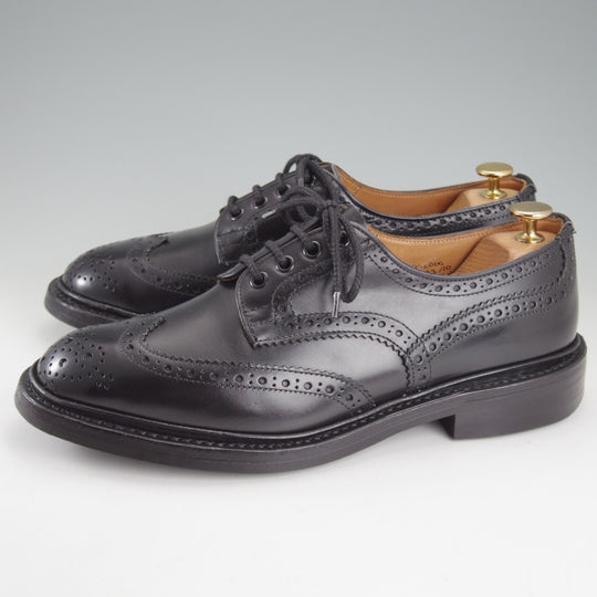 極上★トリッカーズ SIZE 8【定価￥132,000-★ダイナイトソール/BOURTON/バートン】5633/カントリーシューズ/カーフ/黒/Tricker's★p076