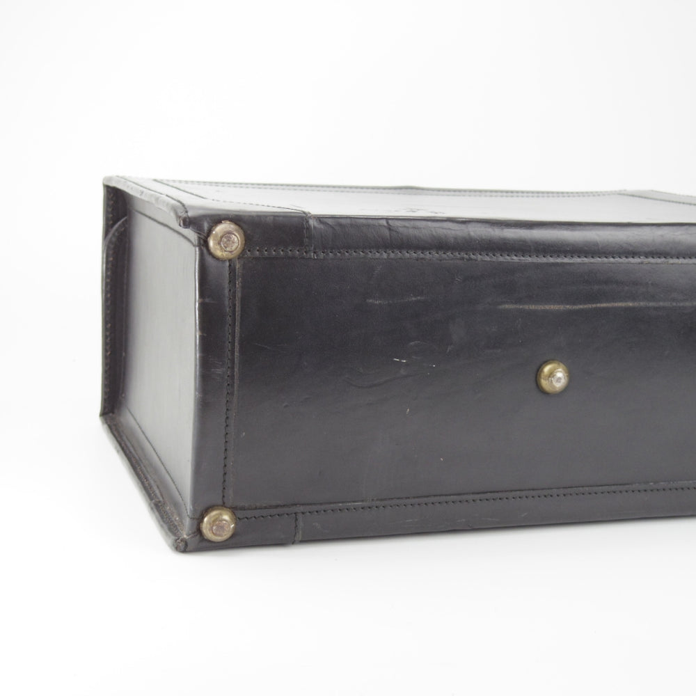 ★(英)ニュー&リングウッド【貴重★レザー/パイロットケース】メンズ/ビジネス/バッグ/鞄/革/NEW&LINGWOOD★N5974