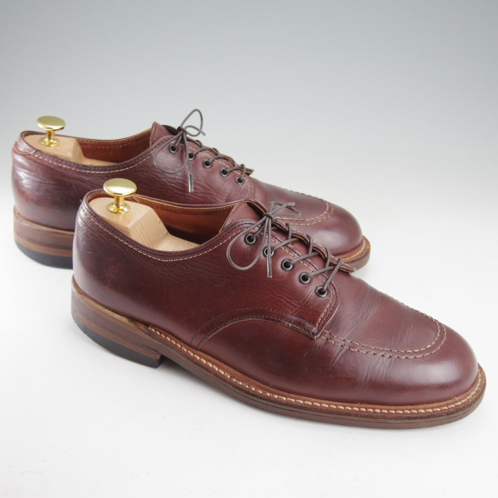 ★オールデン 7.5D【現行定価17万円以上★インディーOX/4002/クロムエクセルレザー】Uチップ/トゥルーバランスラスト/茶/ALDEN★o525