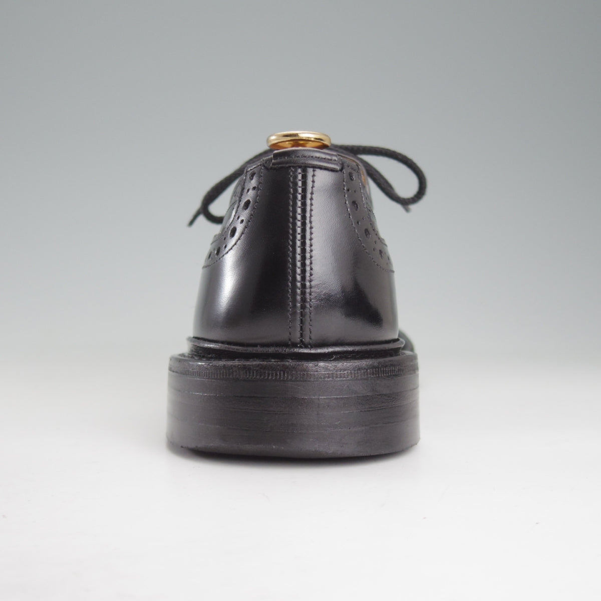 Tricker's BOURTON 8/26.5cm フルブローグ 黒 箱付 トリッカーズ バートン フルブローグ 黒 8 中古 p076 | 高級中古革靴の