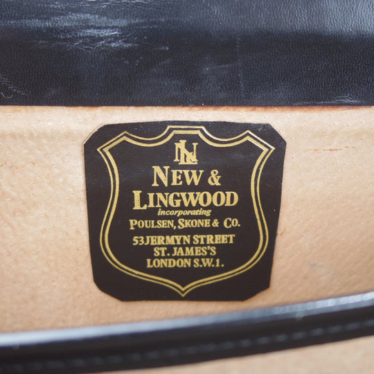 ★(英)ニュー&リングウッド【貴重★レザー/パイロットケース】メンズ/ビジネス/バッグ/鞄/革/NEW&LINGWOOD★N5974