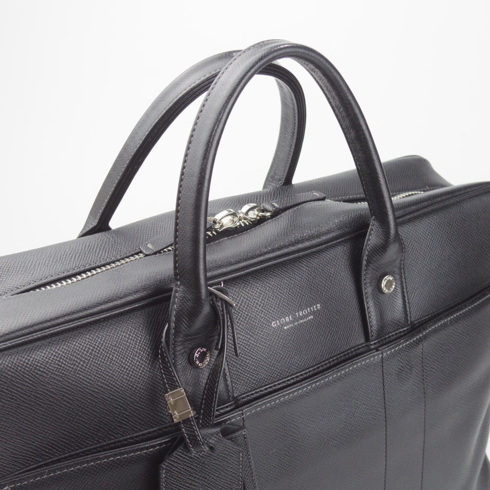 極上★(英)グローブ・トロッター【定価15万円以上★ジェットコレクション/ブリーフケース】ビジネス/バッグ/黒/GLOBE TROTTER★N5975