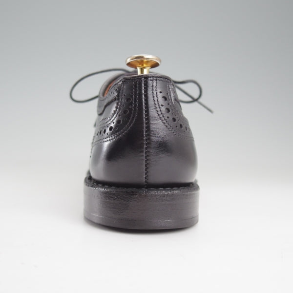 美品★(米)アレンエドモンズ 8D【現行定価10万円以上★McAllister/フルブローグ】カーフ/黒/メンズ/ALLEN EDMONDS★n501