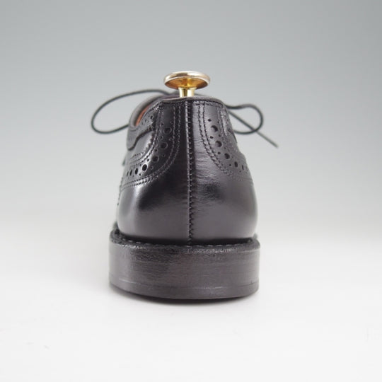 美品★(米)アレンエドモンズ 8D【現行定価10万円以上★McAllister/フルブローグ】カーフ/黒/メンズ/ALLEN EDMONDS★n501