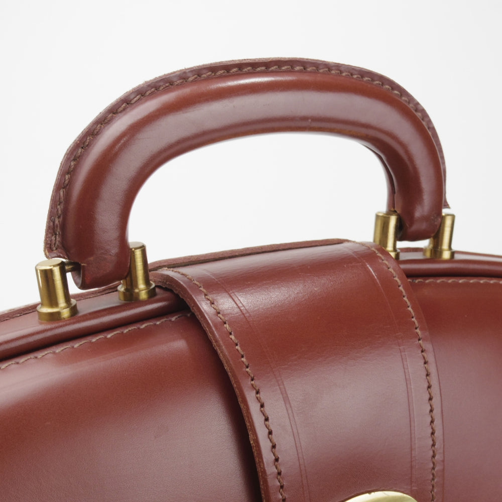 ★(英)Lloyd's/ロイズラゲッジ【貴重★ロイドフットウェア取扱/ダレスバッグ】ブリーフケース/メンズ/ビジネス/バッグ/茶/革/鞄★N5976