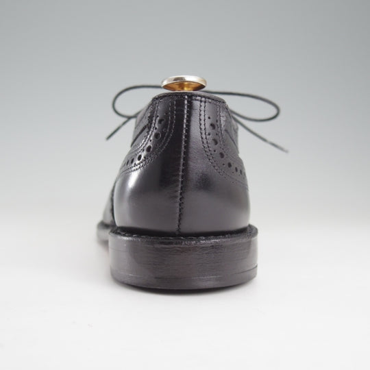 美品★(米)アレンエドモンズ 8D【現行定価10万円以上★McAllister/フルブローグ】カーフ/黒/メンズ/ALLEN EDMONDS★n501
