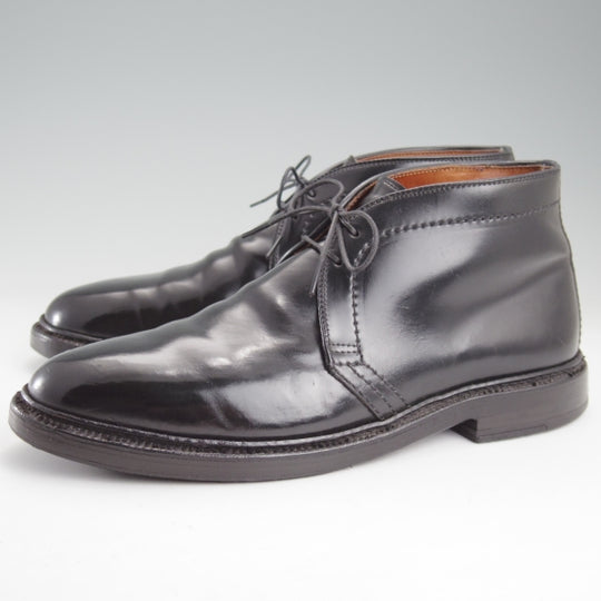 極上★オールデン 8D【定価￥216,700-★コードバン仕様/1340/ビームス別注】バリーラスト/チャッカブーツ/黒/メンズ/ALDEN★n503