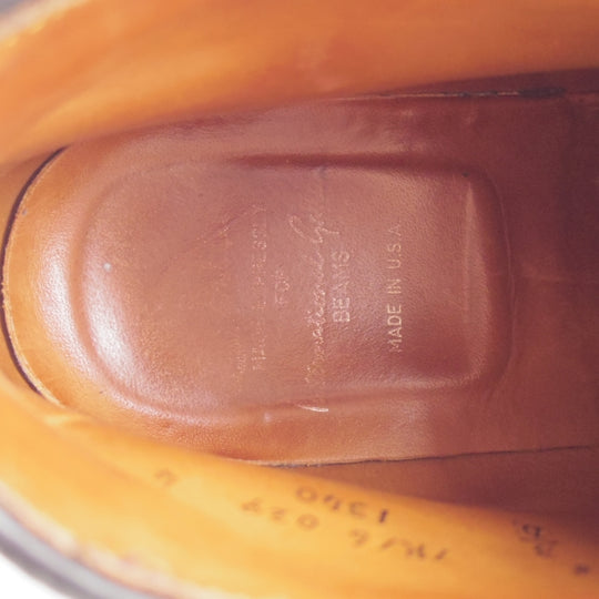 極上★オールデン 8D【定価￥216,700-★コードバン仕様/1340/ビームス別注】バリーラスト/チャッカブーツ/黒/メンズ/ALDEN★n503