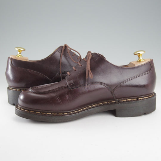 極美品★パラブーツ SIZE 6【定価￥99,000-★シャンボード/CHAMBORD】Uチップ/TEXソール/リスレザー/CAFE/濃茶/メンズ/ Paraboot★o533