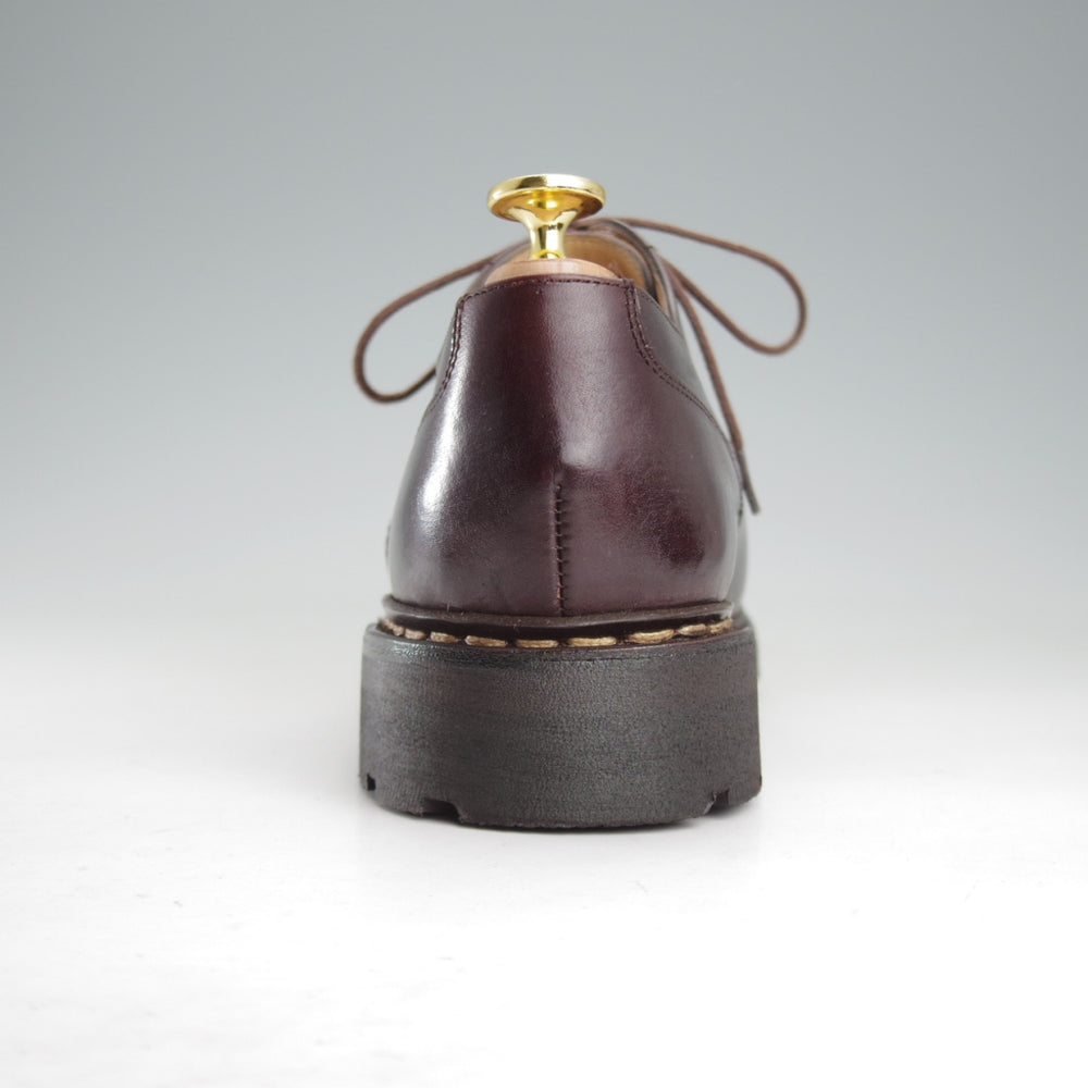極美品★パラブーツ SIZE 6【定価￥99,000-★シャンボード/CHAMBORD】Uチップ/TEXソール/リスレザー/CAFE/濃茶/メンズ/ Paraboot★o533