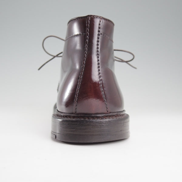 極上★オールデン 8D【定価￥216,700-★コードバン仕様/1339】バリーラスト/チャッカブーツ/#8/バーガンディー/赤茶/メンズ/ALDEN★n504