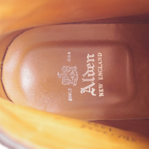 極上★オールデン 8D【定価￥216,700-★コードバン仕様/1339】バリーラスト/チャッカブーツ/#8/バーガンディー/赤茶/メンズ/ALDEN★n504