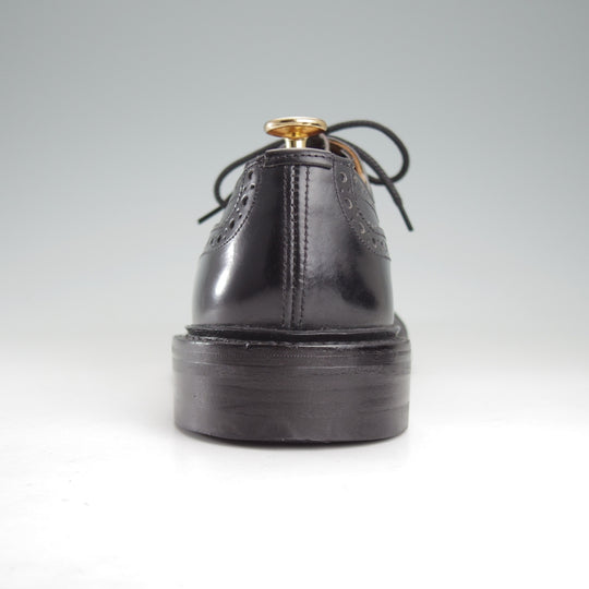 美品★トリッカーズ SIZE 8【定価￥132,000-★ダイナイトソール/BOURTON/バートン】M5633/カントリーシューズ/カーフ/黒/Tricker's★o534