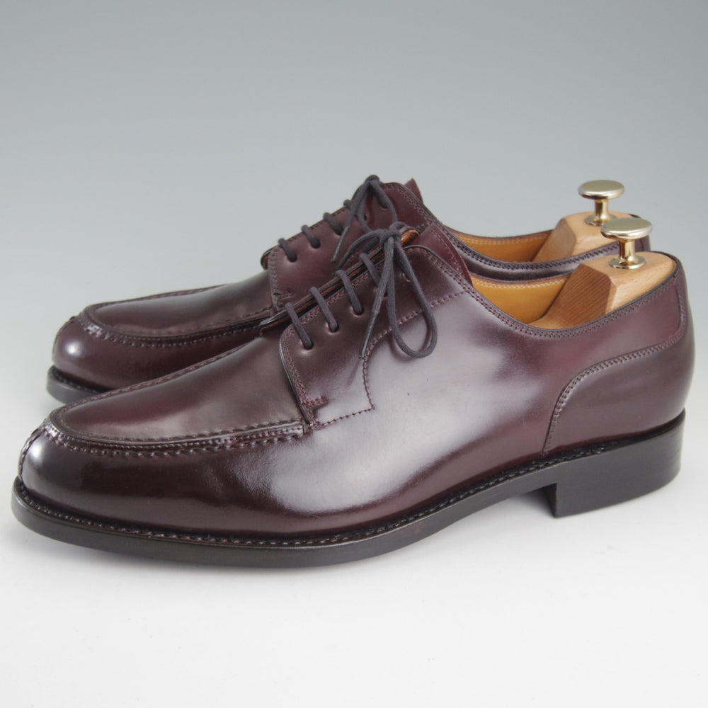 美品★(スペイン製)YANKO/ヤンコ SIZE 8.5【定価￥97,900-★コードバン仕様/ダイナイトソール/15085】Uチップ/赤茶/メンズ★p089