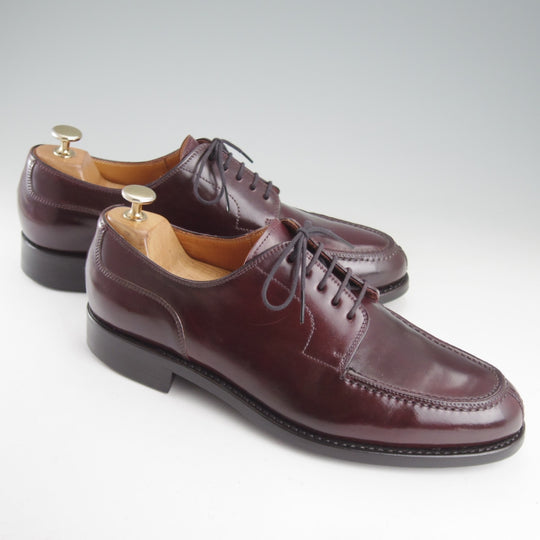 美品★(スペイン製)YANKO/ヤンコ SIZE 8.5【定価￥97,900-★コードバン仕様/ダイナイトソール/15085】Uチップ/赤茶/メンズ★p089