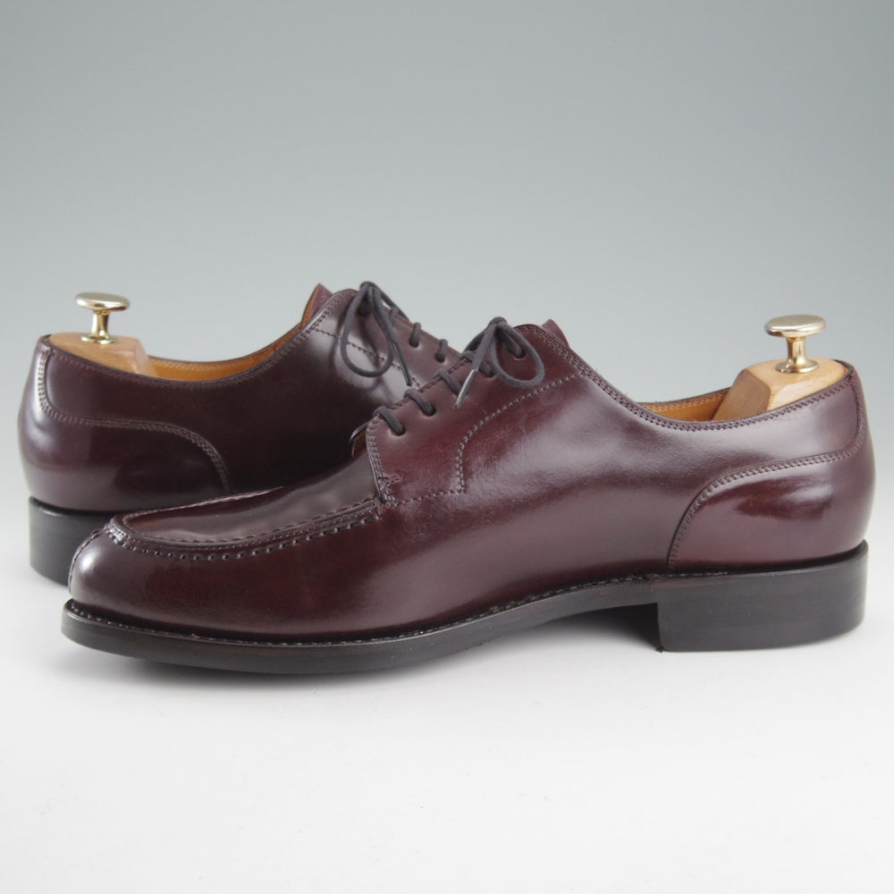 美品★(スペイン製)YANKO/ヤンコ SIZE 8.5【定価￥97,900-★コードバン仕様/ダイナイトソール/15085】Uチップ/赤茶/メンズ★p089
