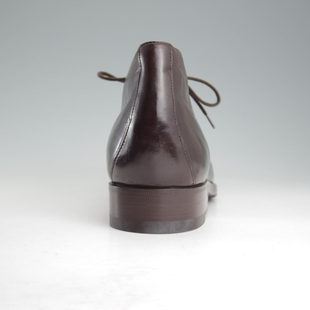 未使用★(伊製)Le Yucca's/レユッカス SIZE 40【モデル定価￥143,000-★チロリアンブーツ/Y29819】Davidラスト/ホースレザー/濃茶★p090