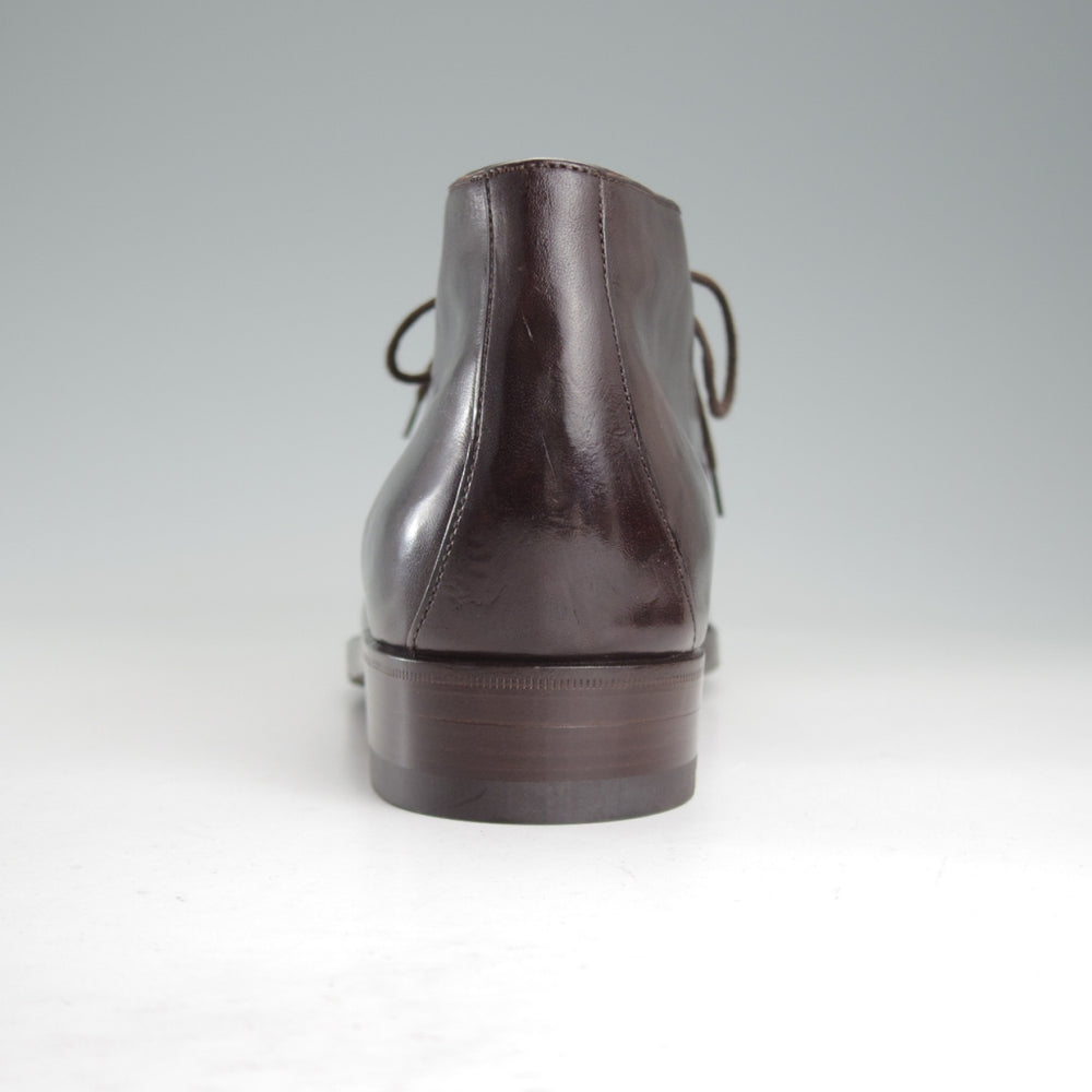 未使用★(伊製)Le Yucca's/レユッカス SIZE 40【モデル定価￥143,000-★チロリアンブーツ/Y29819】Davidラスト/ホースレザー/濃茶★p090