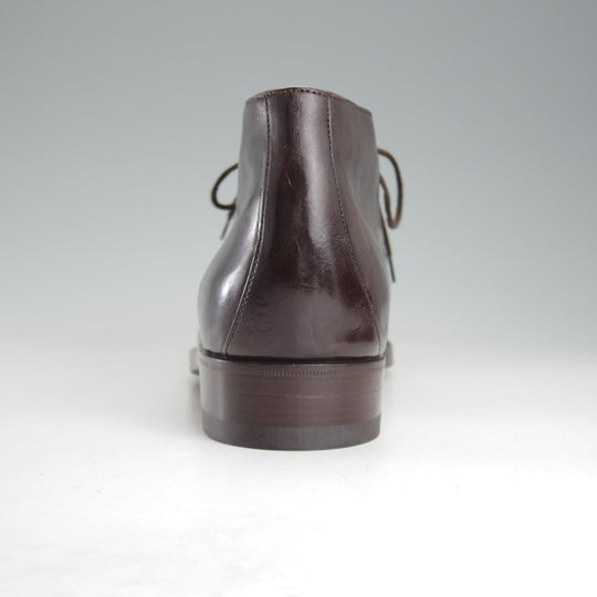 未使用★(伊製)Le Yucca's/レユッカス SIZE 40【モデル定価￥143,000-★チロリアンブーツ/Y29819】Davidラスト/ホースレザー/濃茶★p090