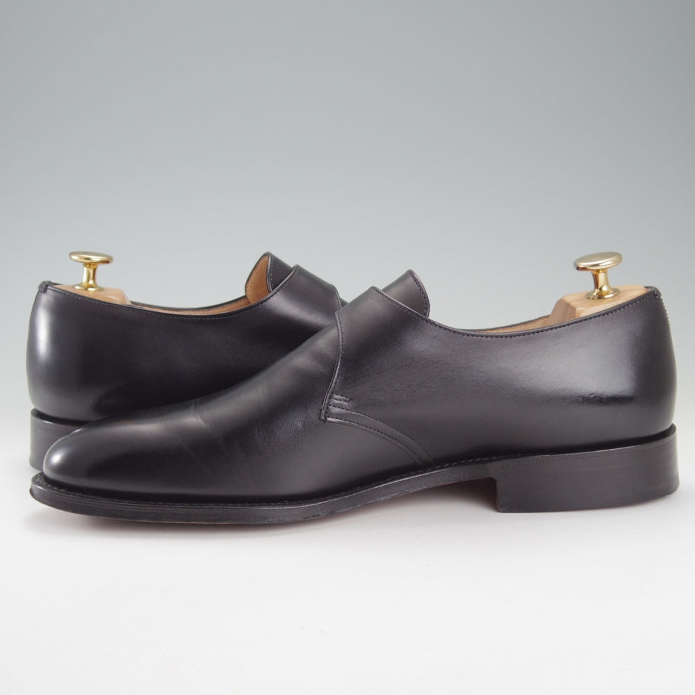 極美品★チャーチ 75F/UK7.5【定価￥158,400-★BECKET/ベケット】173ラスト/モンクストラップ/カーフ/黒/メンズ/Church's★o003