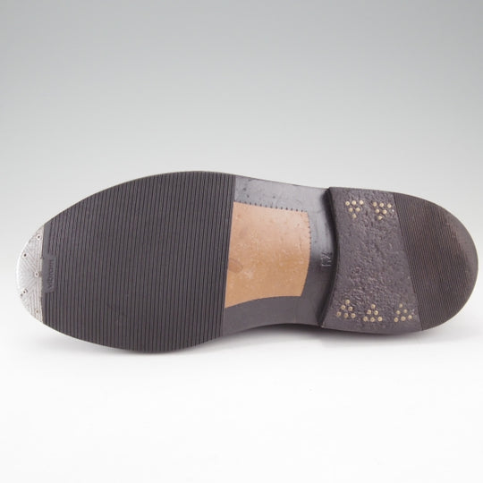 極美品★(独)ハインリッヒ・ディンケラッカー SIZE 6.5【貴重★BUDA/ブダ/フルブローグ】カーフ/黒/メンズ/Heinrich Dinkelacker★n511