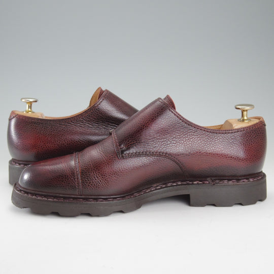 極上★パラブーツ SIZE 7.5【定価￥96,800-★ウィリアム/WILLIAM】マルシェソール/ダブルモンク/グレインレザー/濃茶/Paraboot★o006