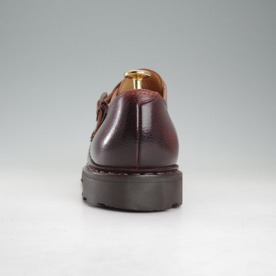 極上★パラブーツ SIZE 7.5【定価￥96,800-★ウィリアム/WILLIAM】マルシェソール/ダブルモンク/グレインレザー/濃茶/Paraboot★o006