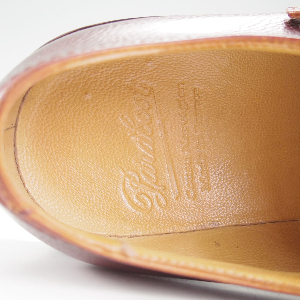 極上★パラブーツ SIZE 7.5【定価￥96,800-★ウィリアム/WILLIAM】マルシェソール/ダブルモンク/グレインレザー/濃茶/Paraboot★o006